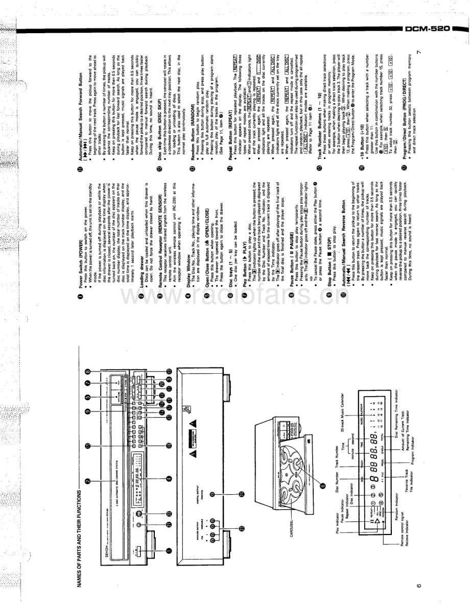 Denon-DCM520-cd-sm维修电路原理图.pdf_第3页