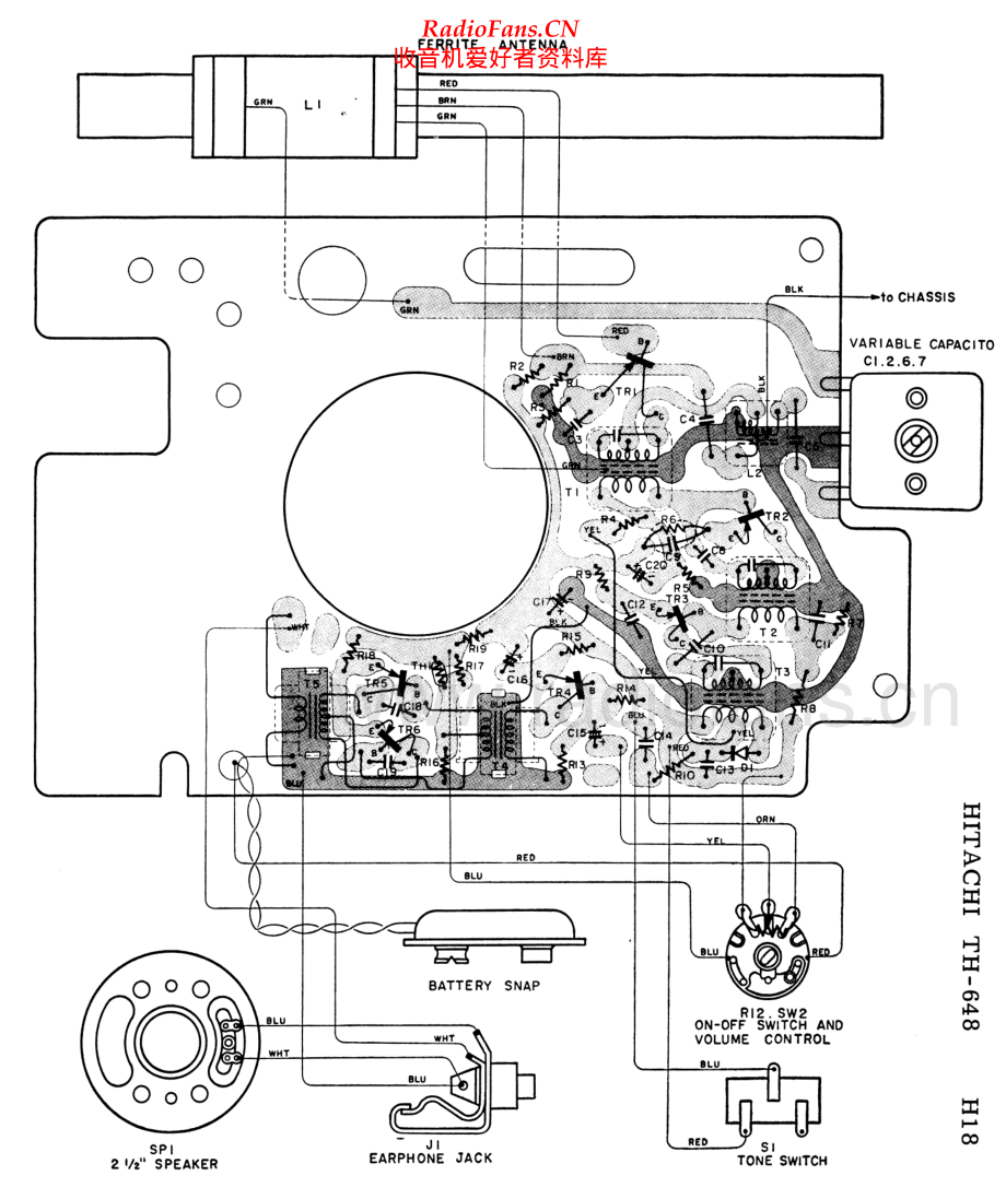 Hitachi-TH648-pr-sch 维修电路原理图.pdf_第2页