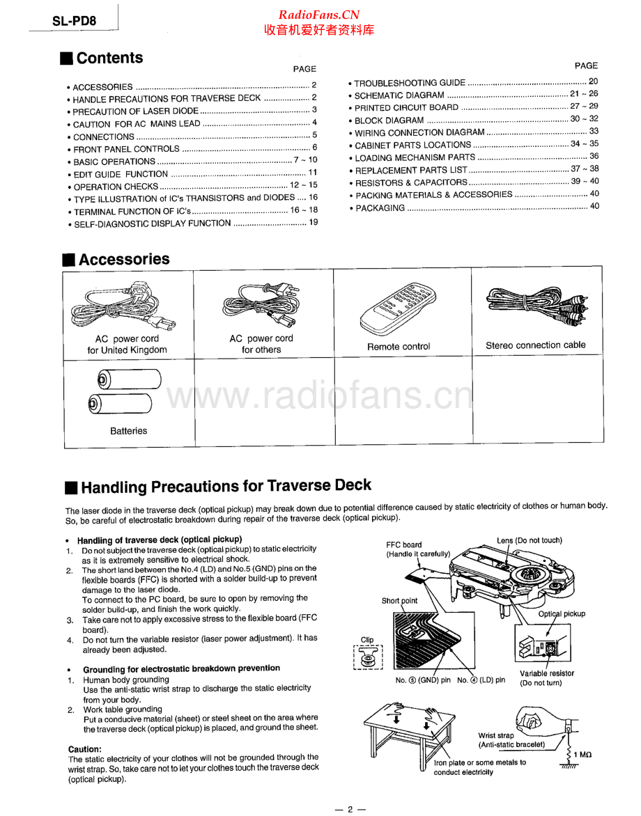 Technics-SLPD8-cd-sm 维修电路原理图.pdf_第2页