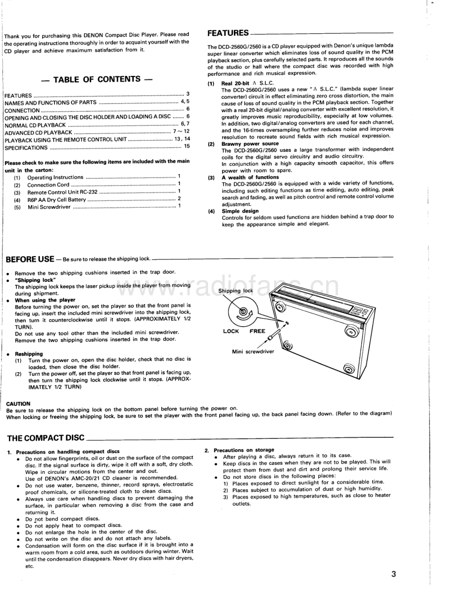 Denon-DCD2560-cd-sm维修电路原理图.pdf_第3页