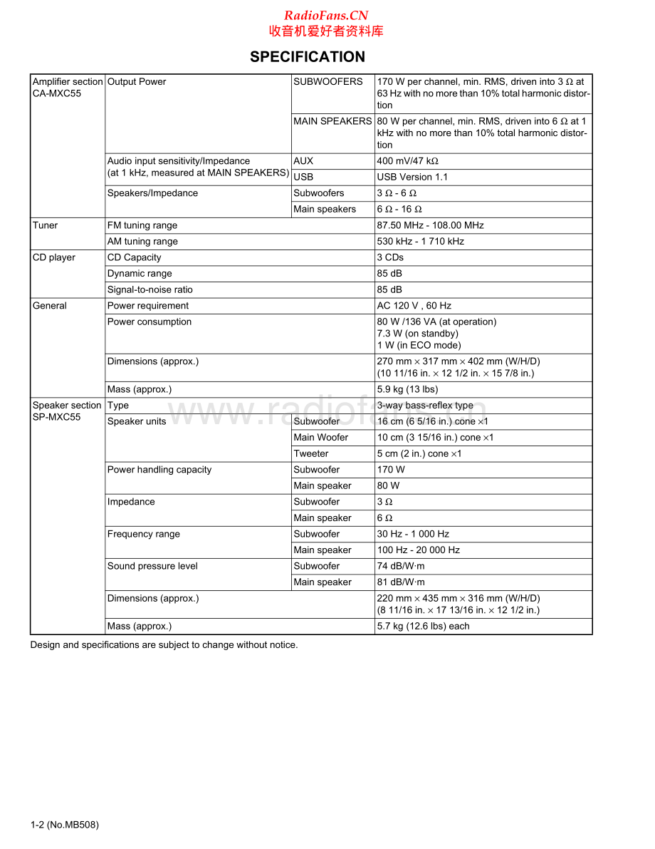 JVC-MXC55C-cs-sm 维修电路原理图.pdf_第2页