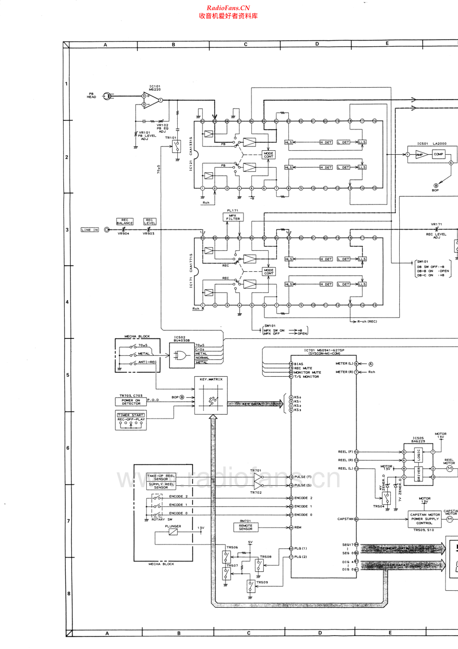 Akai-DX57-tape-sch维修电路原理图.pdf_第2页