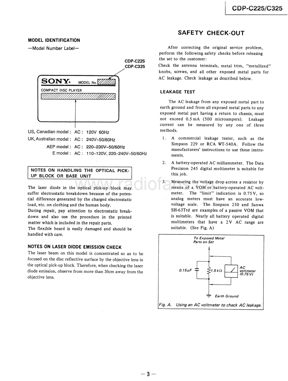 Sony-CDPC225-cd-sm 维修电路原理图.pdf_第3页