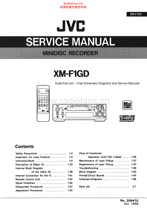 JVC-XMF1GD-md-sm 维修电路原理图.pdf