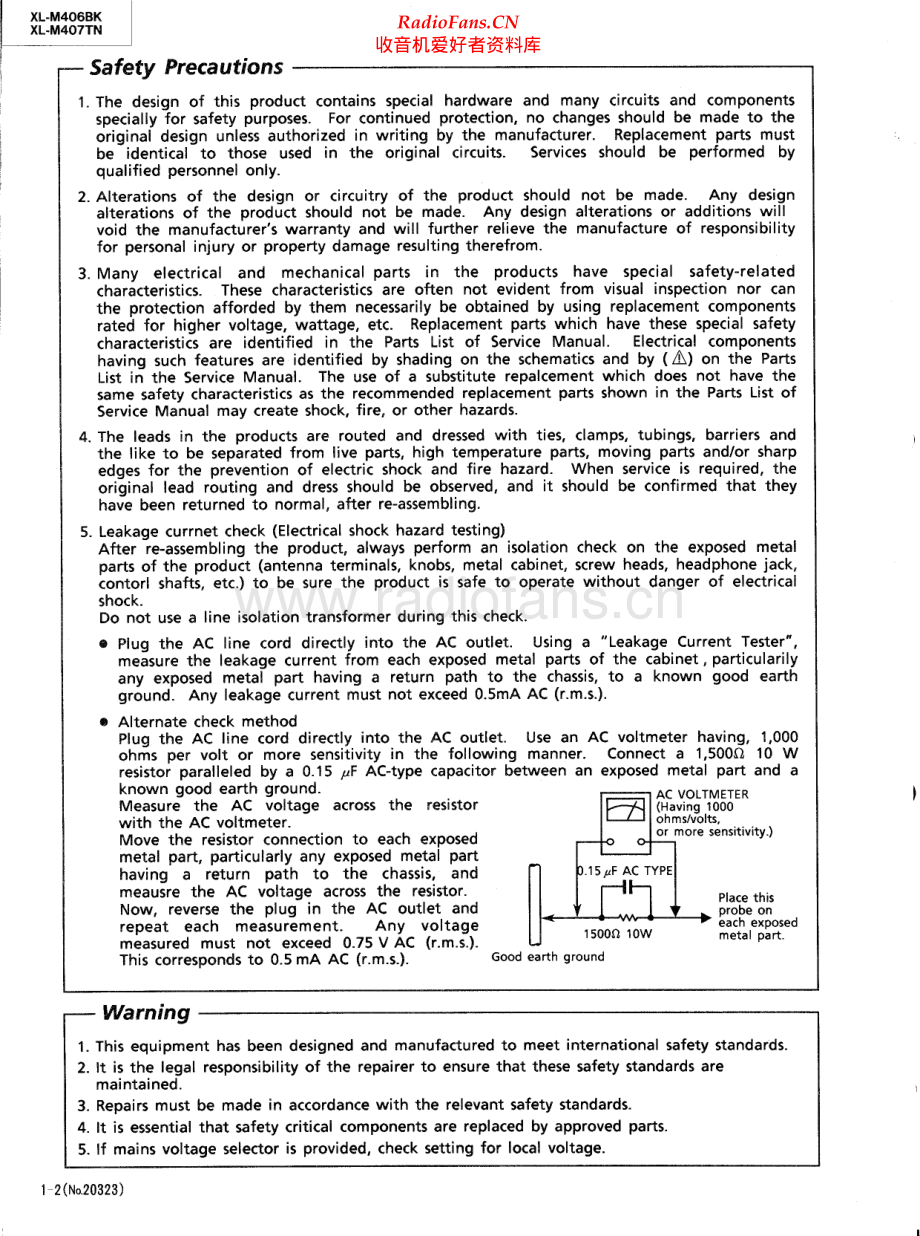 JVC-XLM406BK-cd-sm 维修电路原理图.pdf_第2页