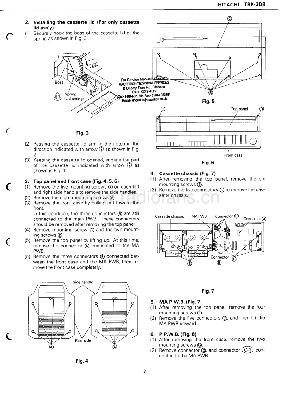 Hitachi-TRK3D8-pr-sm 维修电路原理图.pdf_第3页