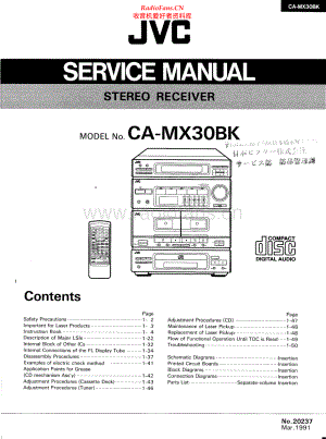 JVC-CAMX30BK-cs-sm 维修电路原理图.pdf