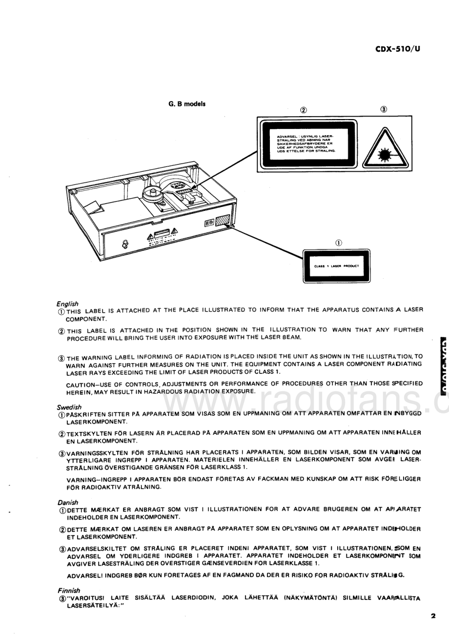 Yamaha-CDX510-cd-sm 维修电路原理图.pdf_第3页