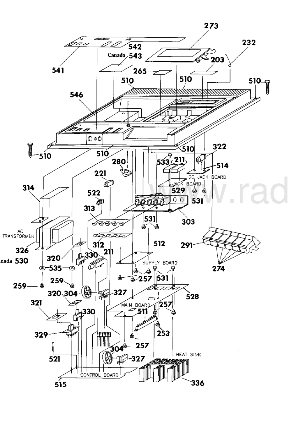 Califone-3670AV-tape-sch维修电路原理图.pdf_第3页