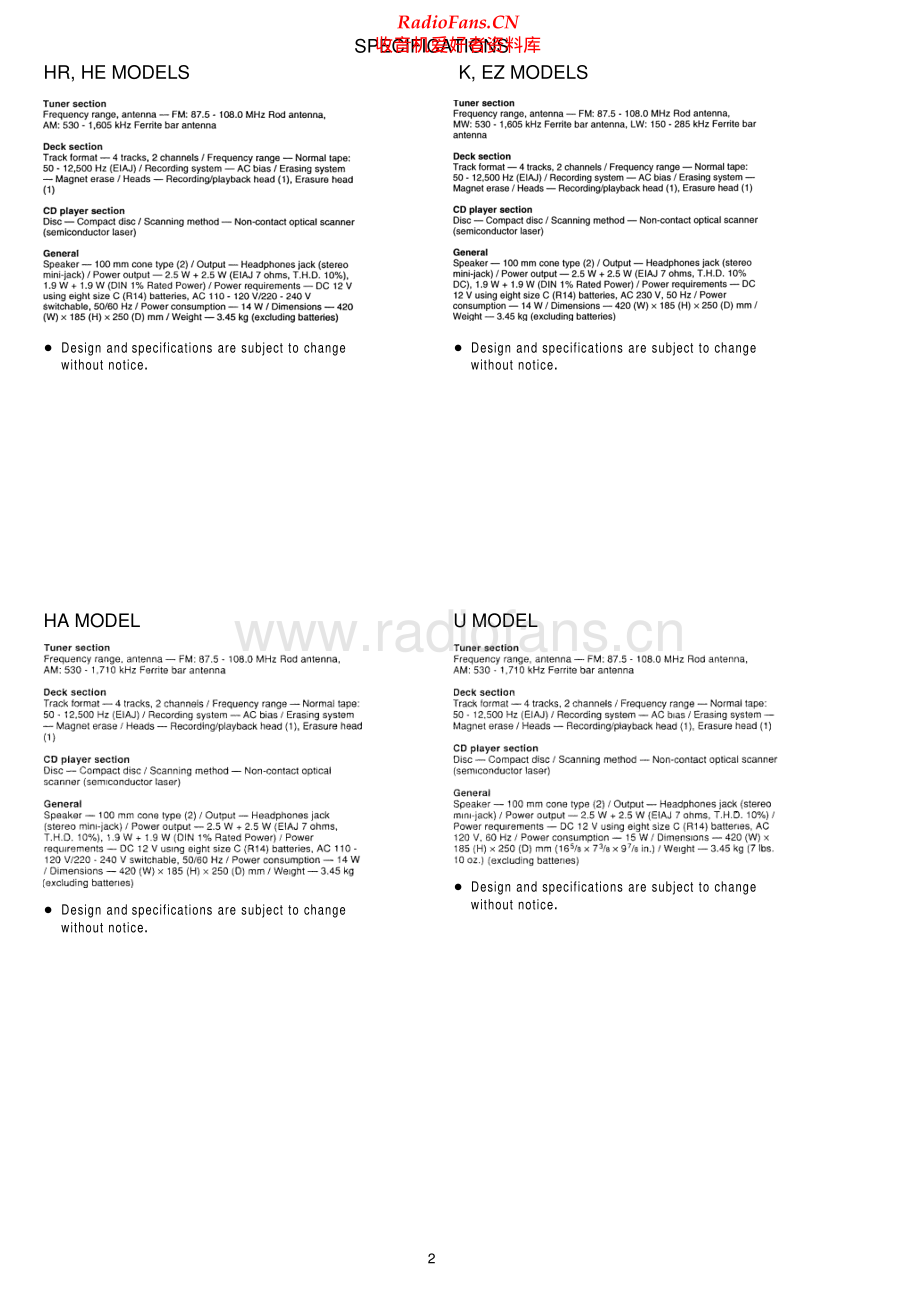 Aiwa-CSDA170-pr-sm2维修电路原理图.pdf_第2页