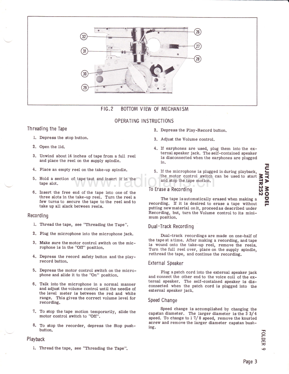 Fujiya-MTR252-tape-sm维修电路原理图.pdf_第3页