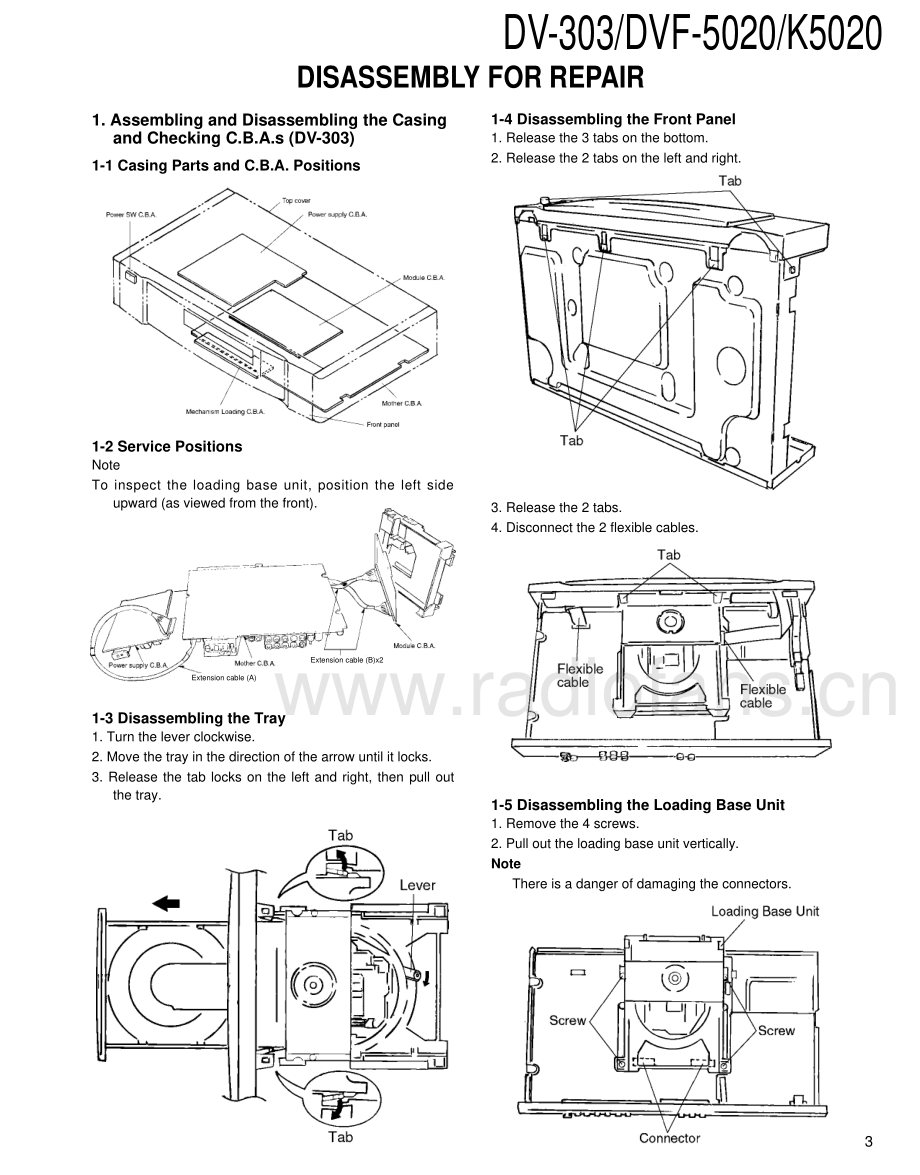 Kenwood-DV303-cd-sm 维修电路原理图.pdf_第3页