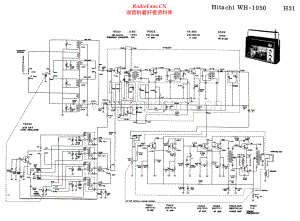 Hitachi-WH1050-pr-sch 维修电路原理图.pdf