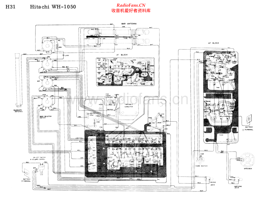 Hitachi-WH1050-pr-sch 维修电路原理图.pdf_第2页