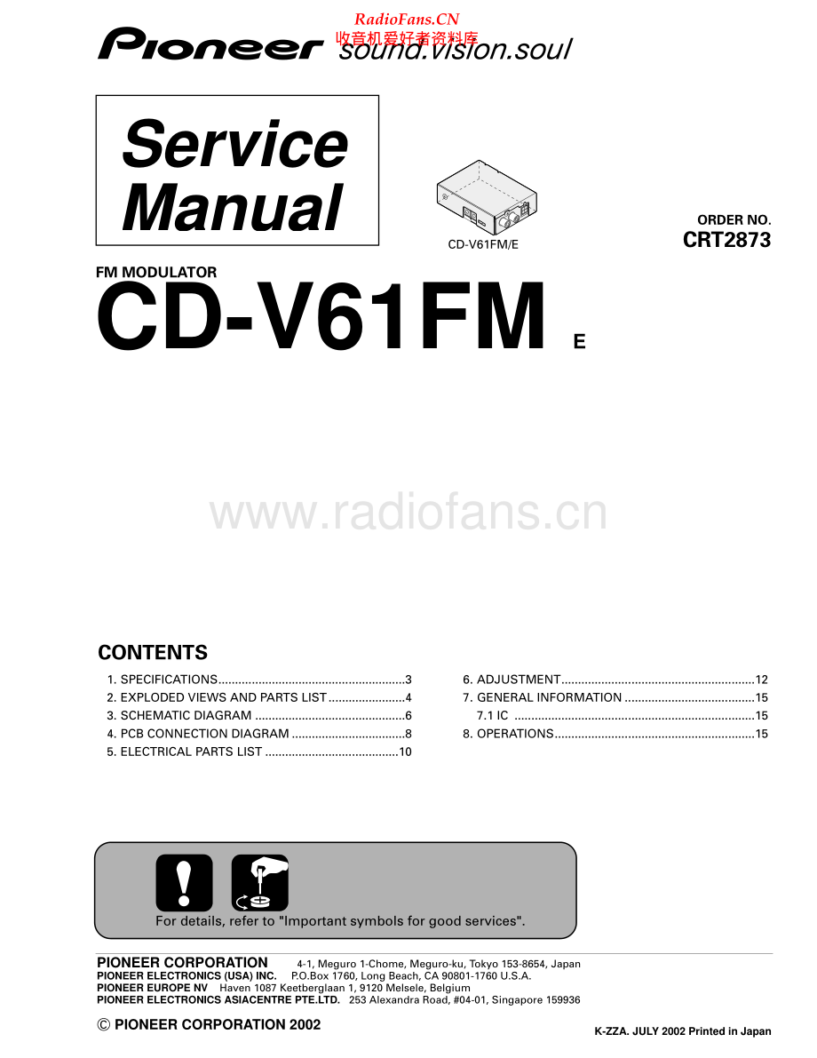 Pioneer-CDV61FM-fmm-sm 维修电路原理图.pdf_第1页