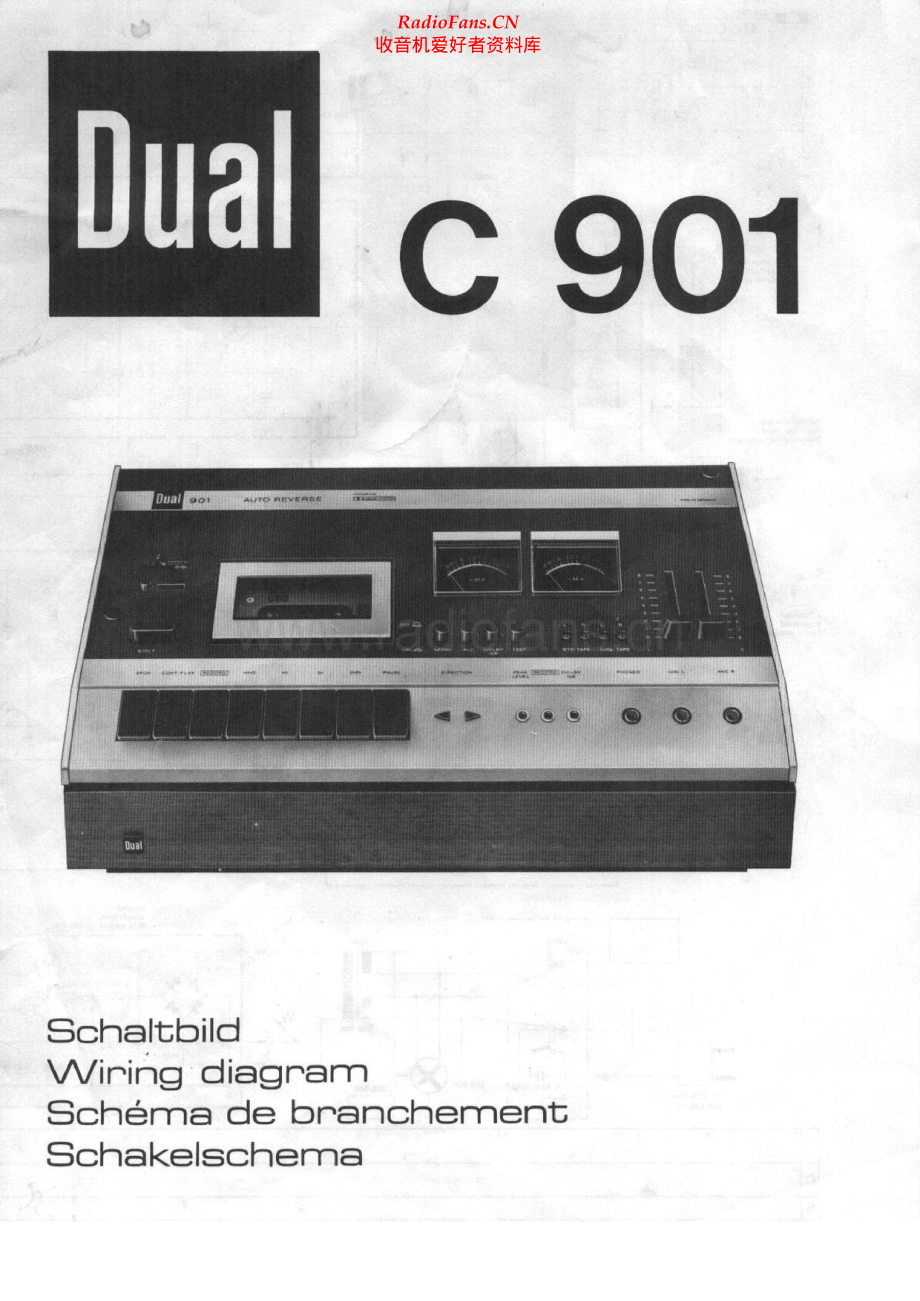 Dual-C901-tape-sch维修电路原理图.pdf_第1页