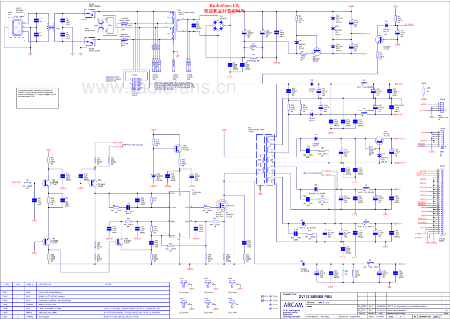 Arcam-DV135-dvd-sch维修电路原理图.pdf_第1页