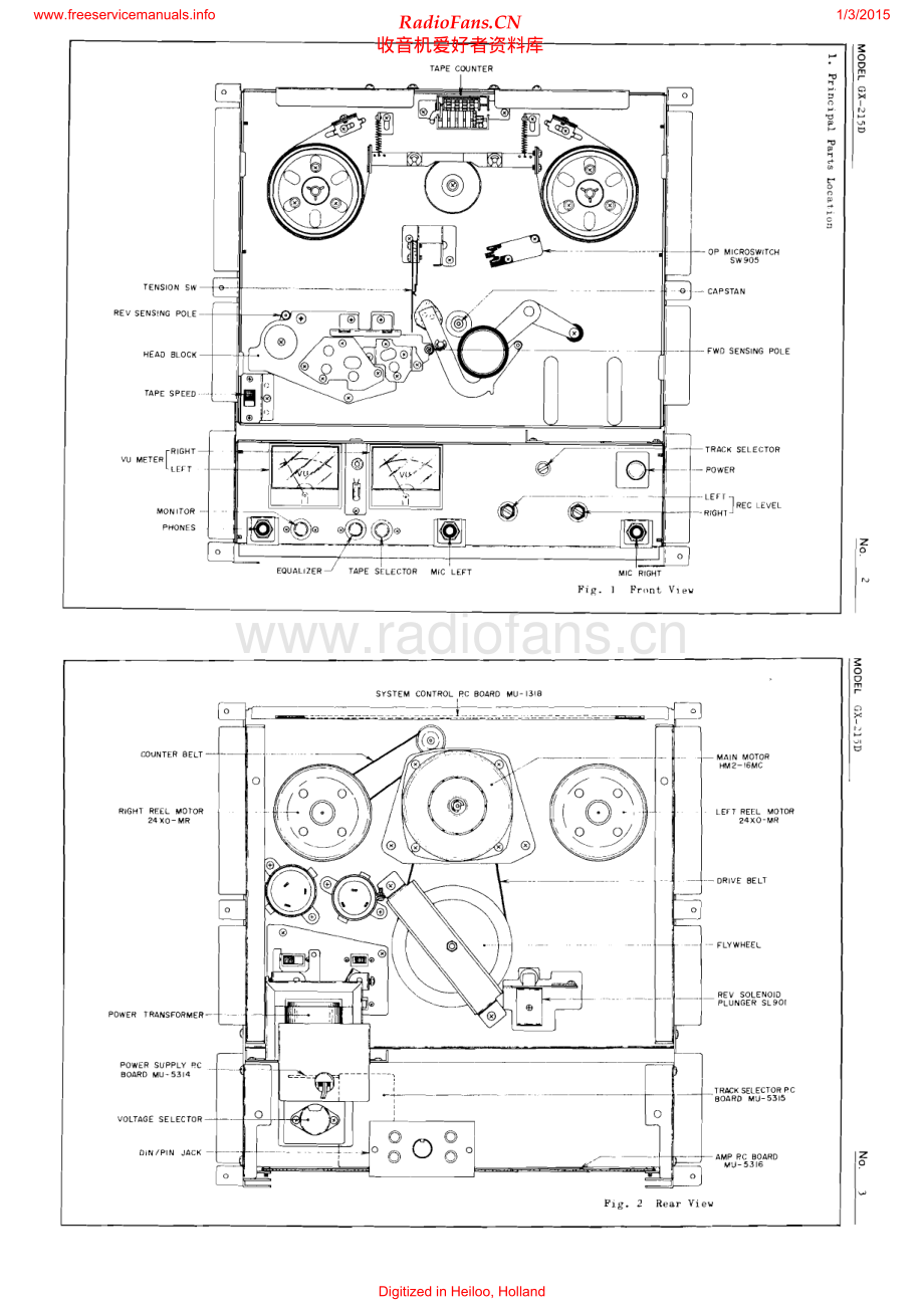 Akai-GX215D-tape-sm3维修电路原理图.pdf_第2页