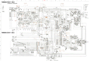 Yamaha-CDX1-cd-sch 维修电路原理图.pdf