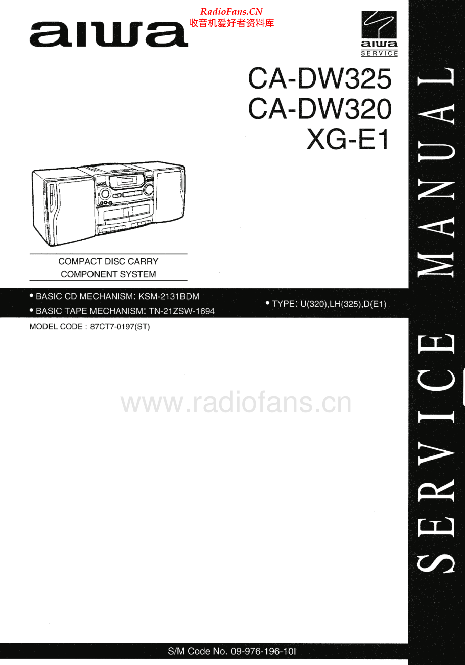 Aiwa-CADW325-cs-sm维修电路原理图.pdf_第2页