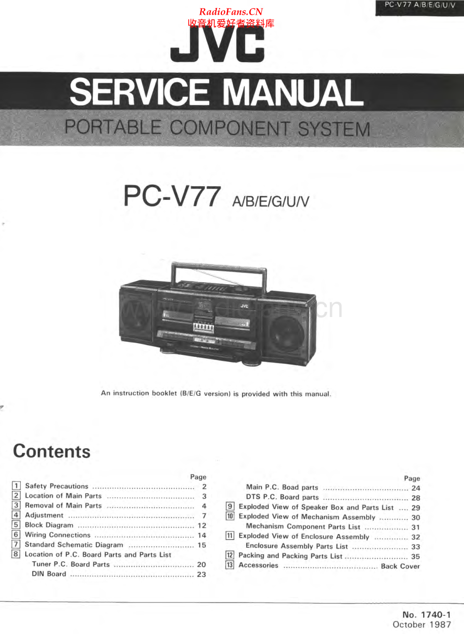 JVC-PCV77-cs-sm 维修电路原理图.pdf_第1页