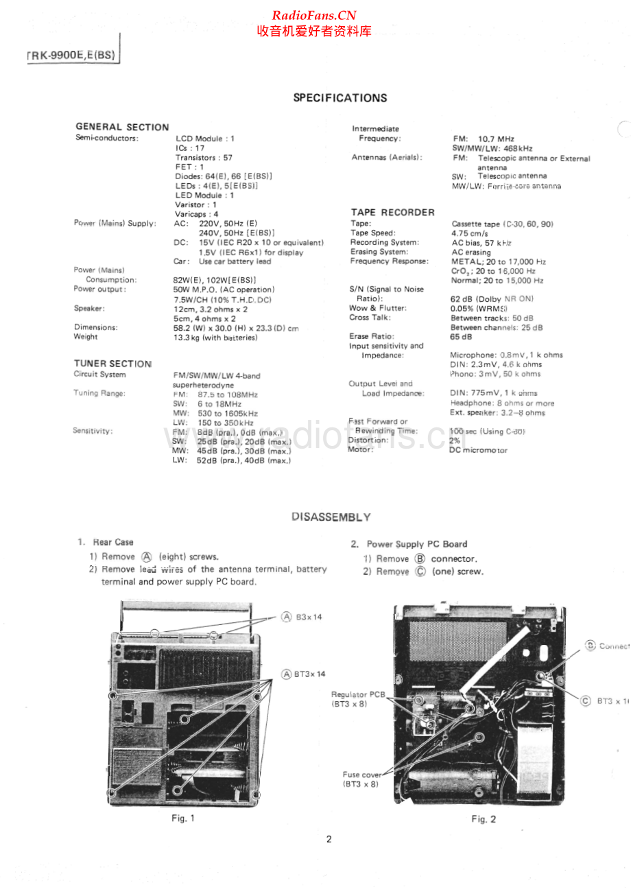Hitachi-TRK9900E-pr-sm 维修电路原理图.pdf_第2页