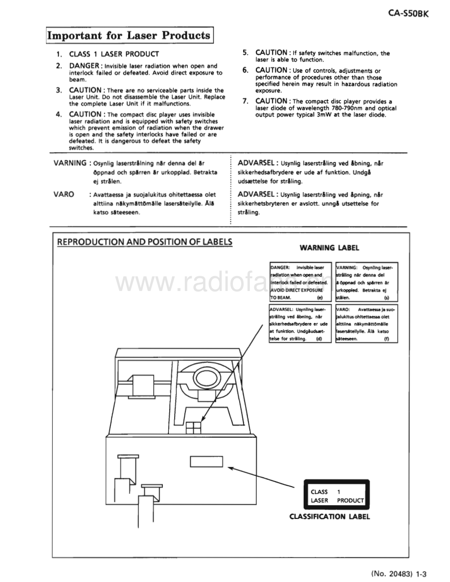 JVC-CAS50BK-cs-sm 维修电路原理图.pdf_第3页