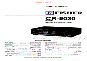 Fisher-CR9030-tape-sm维修电路原理图.pdf