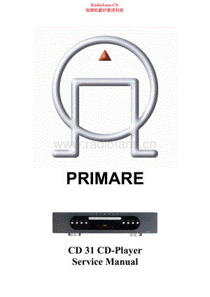 Primare-CD31-cd-sm 维修电路原理图.pdf