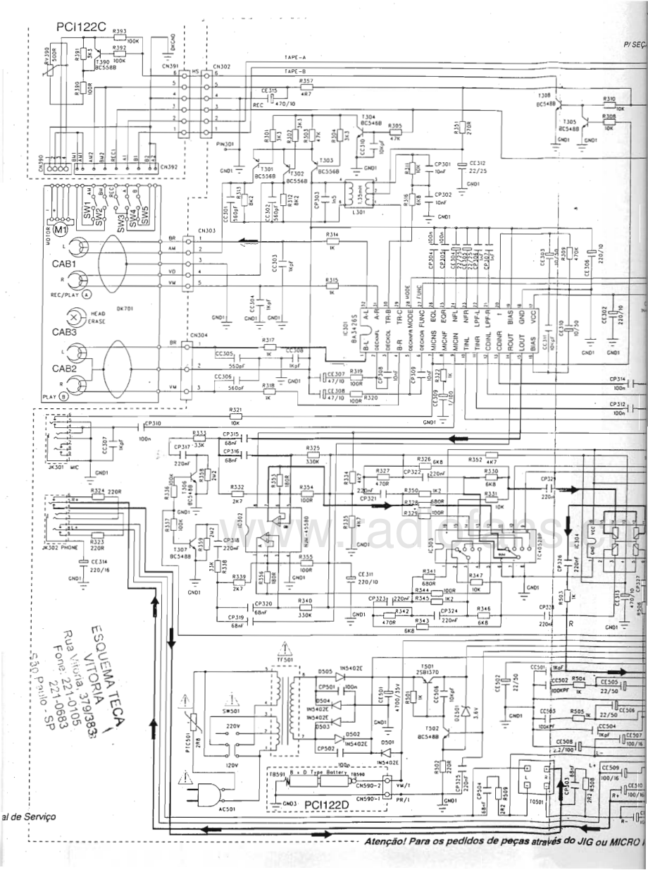 Gradiente-MS200N-cs-sm维修电路原理图.pdf_第3页