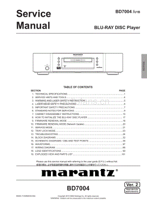 Marantz-BD7004-cd-sm 维修电路原理图.pdf