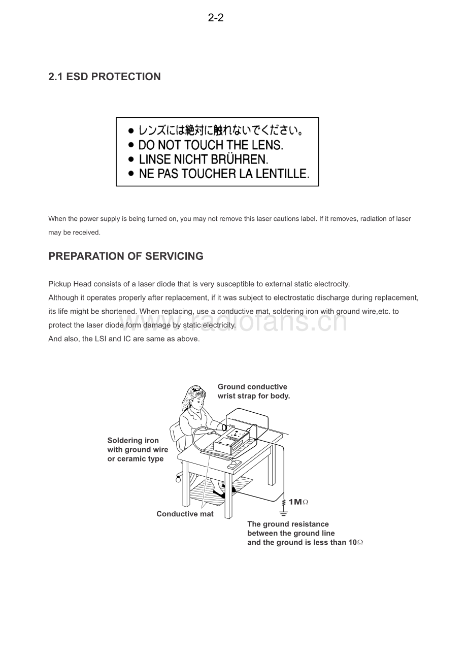 Philips-ARG1137-cd-sm 维修电路原理图.pdf_第3页