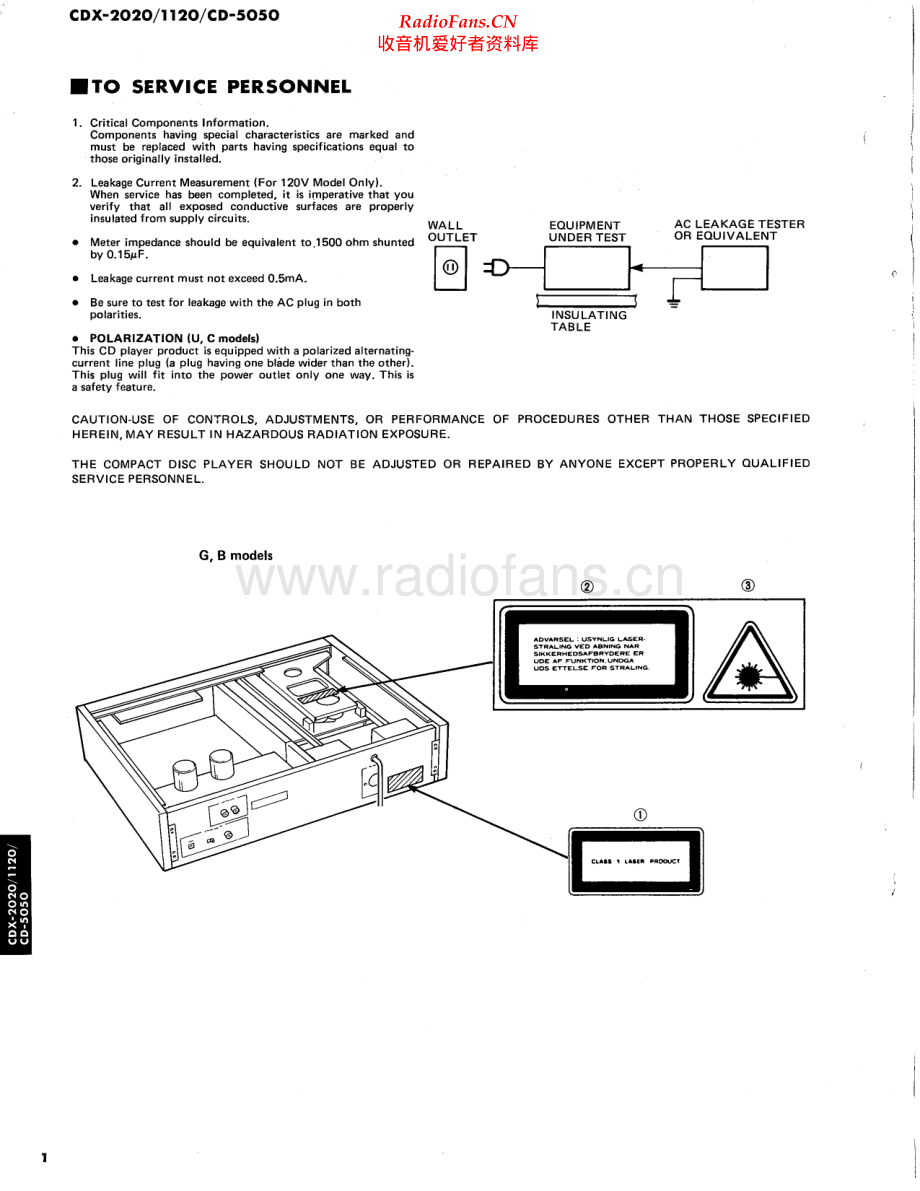 Yamaha-CDX1120-cd-sm 维修电路原理图.pdf_第2页