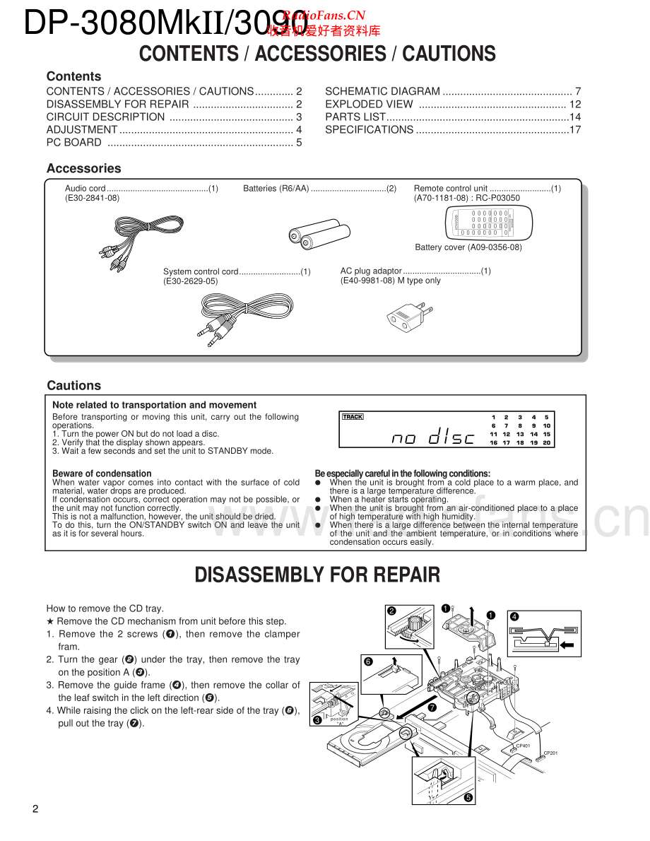 Kenwood-DP3090-cd-sm 维修电路原理图.pdf_第2页