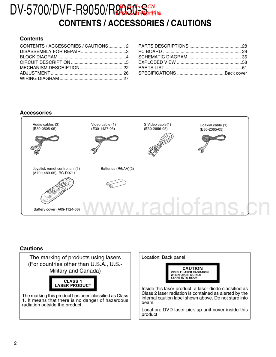 Kenwood-DVFR9050-cd-sm 维修电路原理图.pdf_第2页