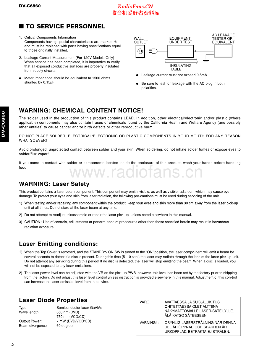 Yamaha-DVC6860-dvd-sm 维修电路原理图.pdf_第2页