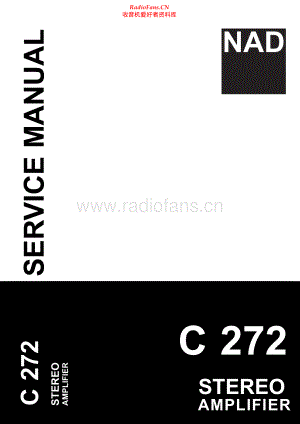 NAD-C272-cd-sm 维修电路原理图.pdf