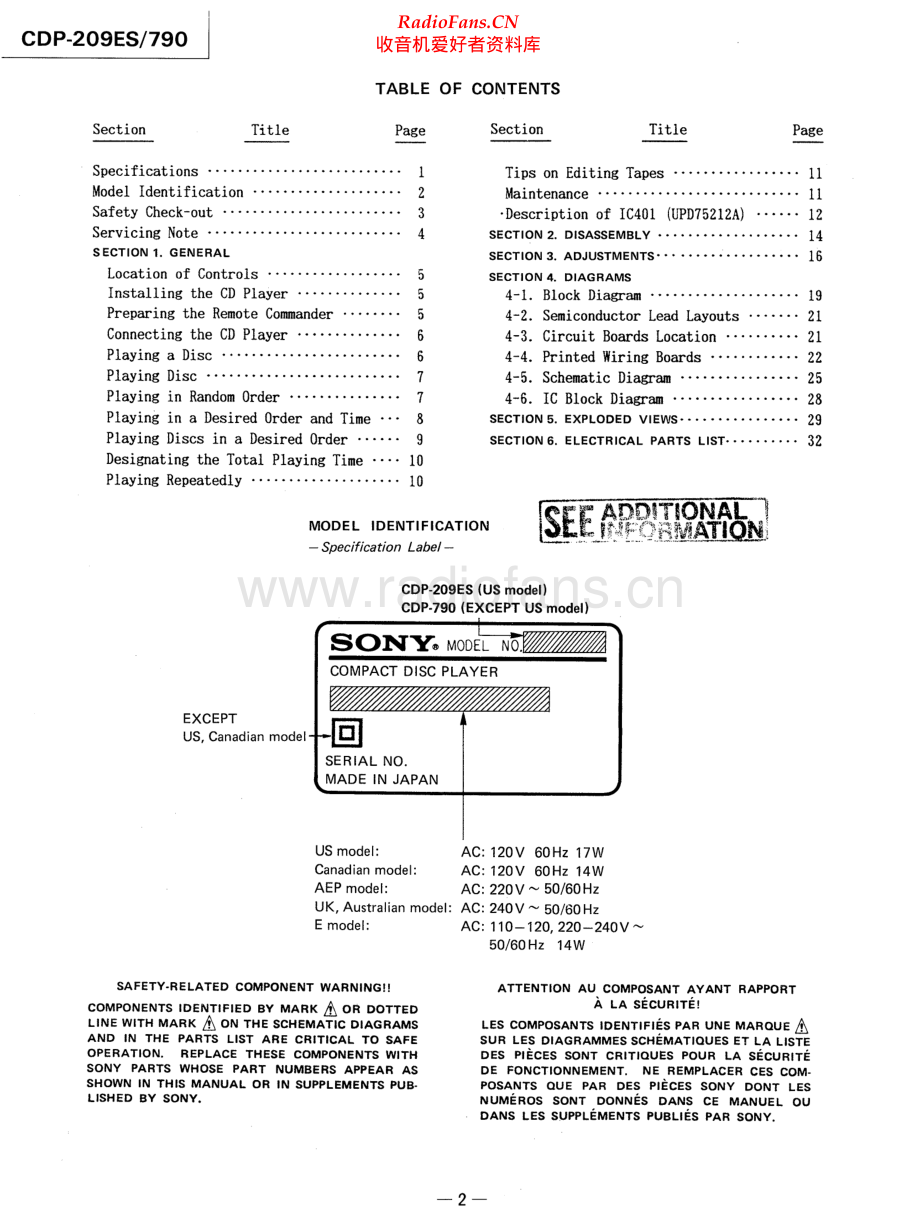 Sony-CDP790-cd-sm 维修电路原理图.pdf_第2页