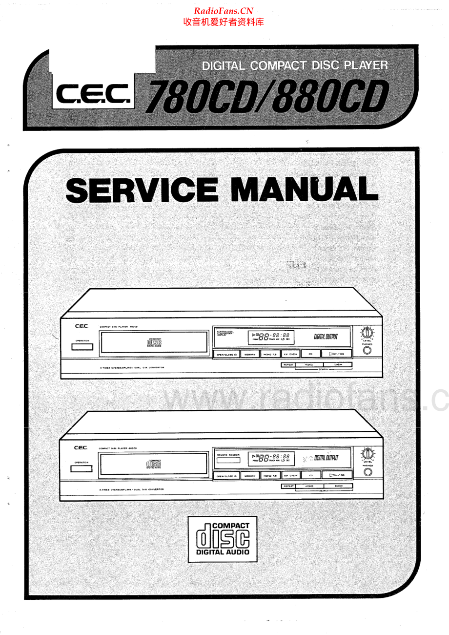 CEC-780CD-cd-sm维修电路原理图.pdf_第1页