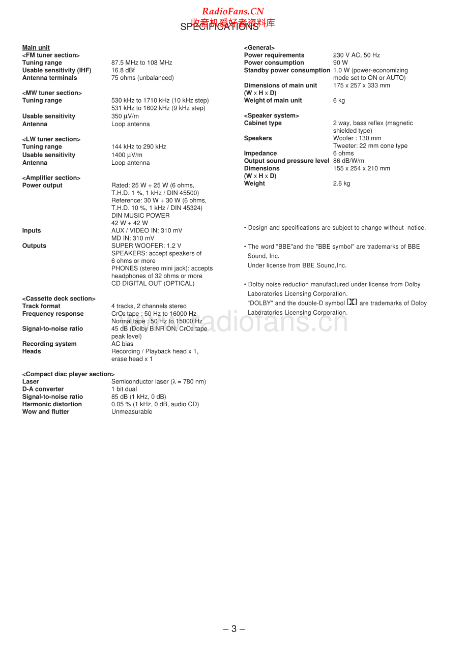 Aiwa-XRMP50-cs-sm维修电路原理图.pdf_第3页