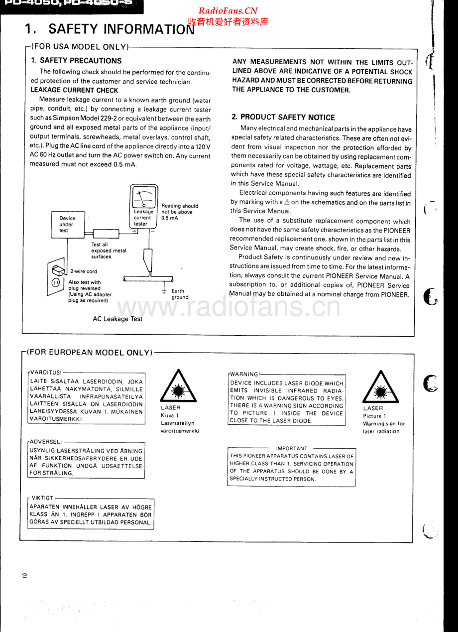 Pioneer-PD4050-cd-sm 维修电路原理图.pdf_第2页