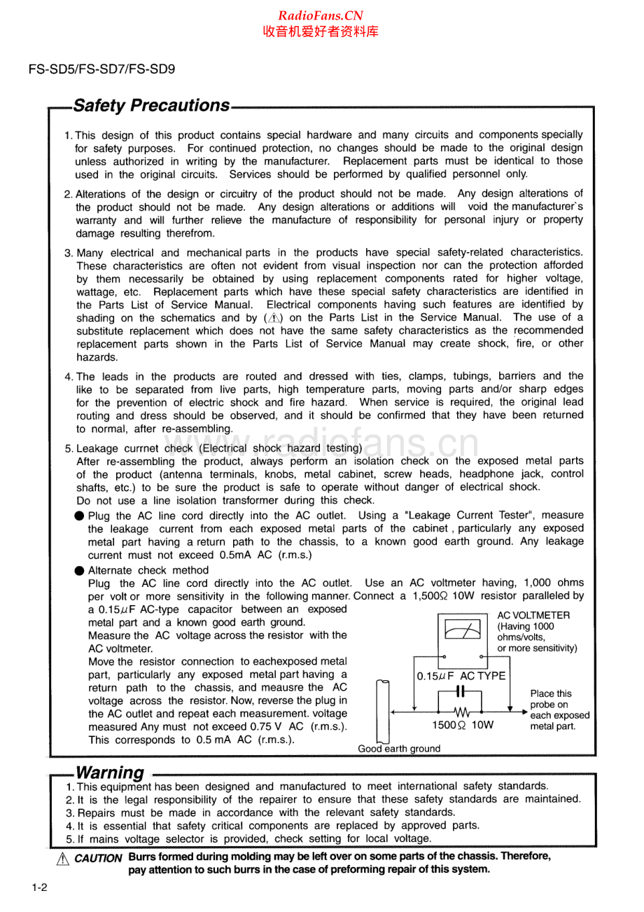 JVC-FSSD5-cs-sm 维修电路原理图.pdf_第2页