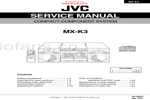 JVC-MXK3-cs-sm 维修电路原理图.pdf