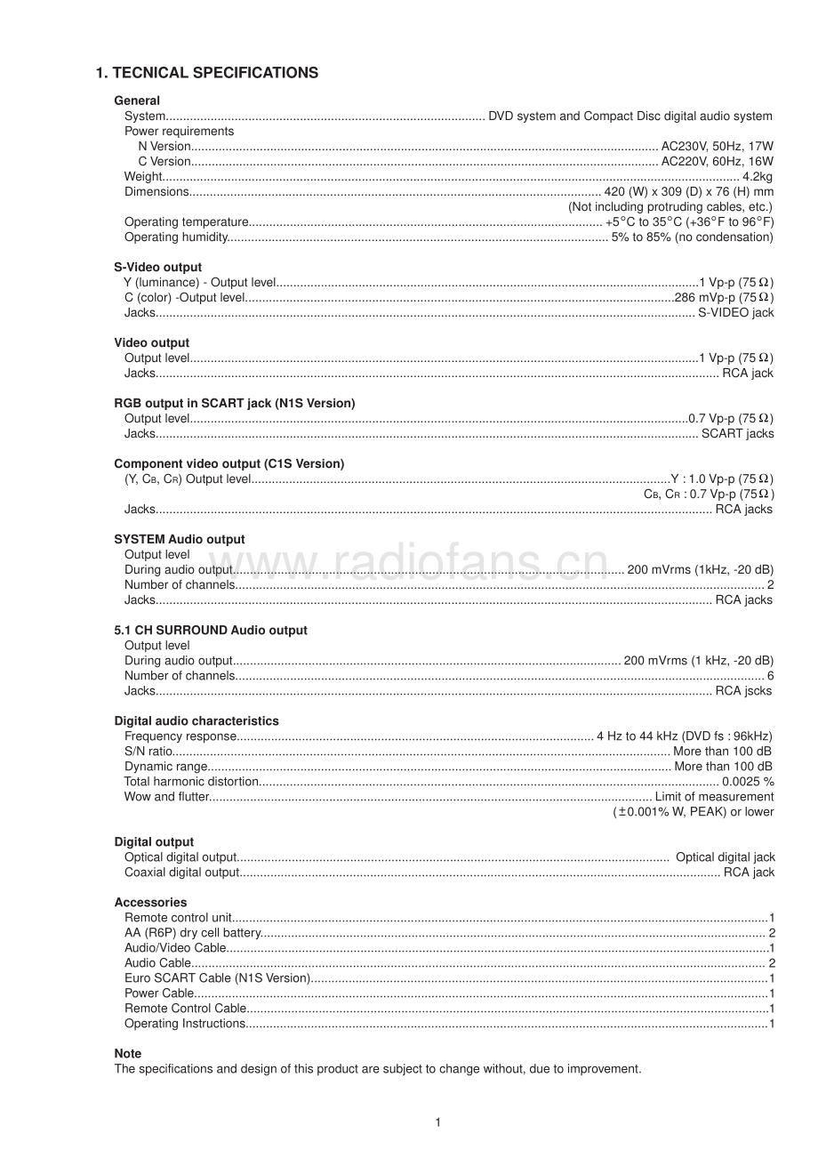 Marantz-DV2100-cd-sm 维修电路原理图.pdf_第3页