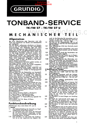 Grundig-TK27-tape-sm维修电路原理图.pdf