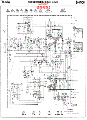 Hitachi-TRK9140W-pr-sch 维修电路原理图.pdf