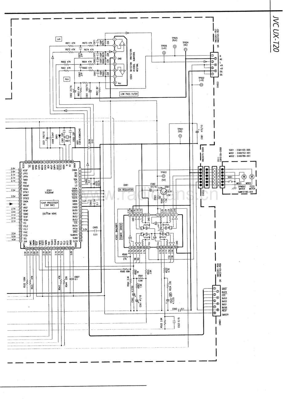 JVC-UXT20-cs-sch 维修电路原理图.pdf_第3页