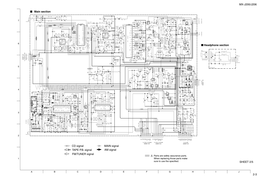 JVC-MXJ206-cs-sch 维修电路原理图.pdf_第3页