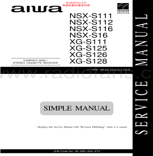 Aiwa-XGS111-cs-ssm维修电路原理图.pdf