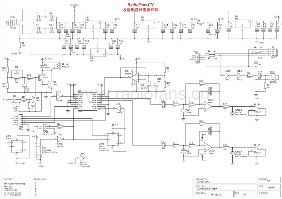 Cambridge-D500-cd-sch维修电路原理图.pdf_第2页